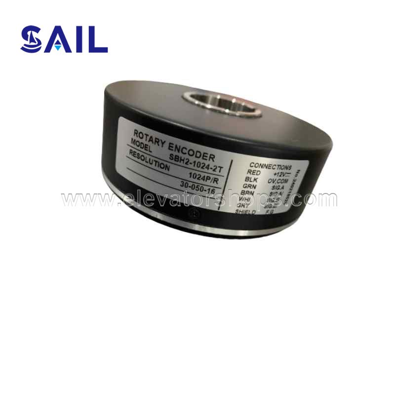 Xizi-Otis Elevator Encoder SBH/1024-2T, 1024P/R, 30-050-016